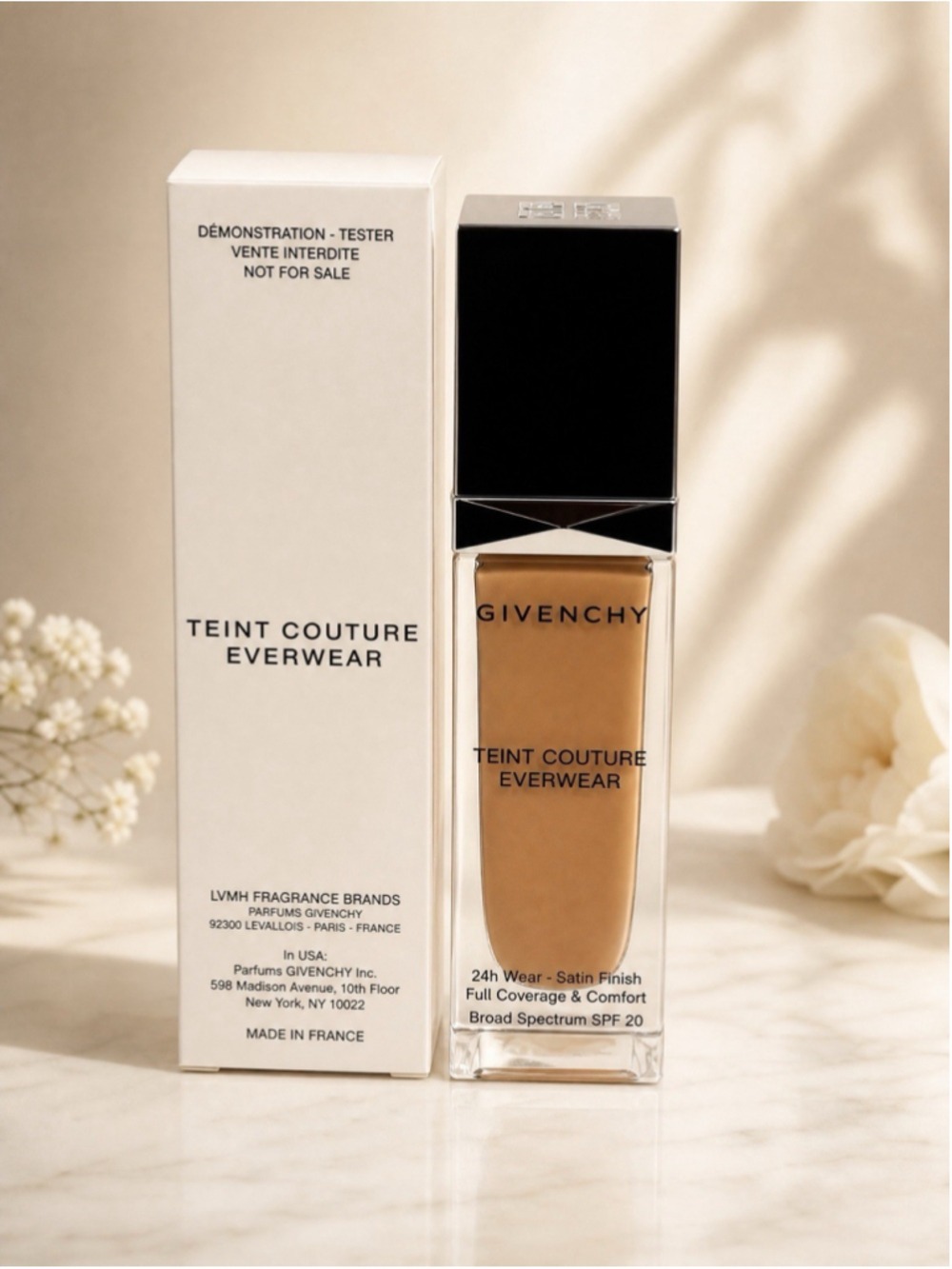 Givenchy Teint Couture Everwear Foundation Y325 SPF 20 1 oz New